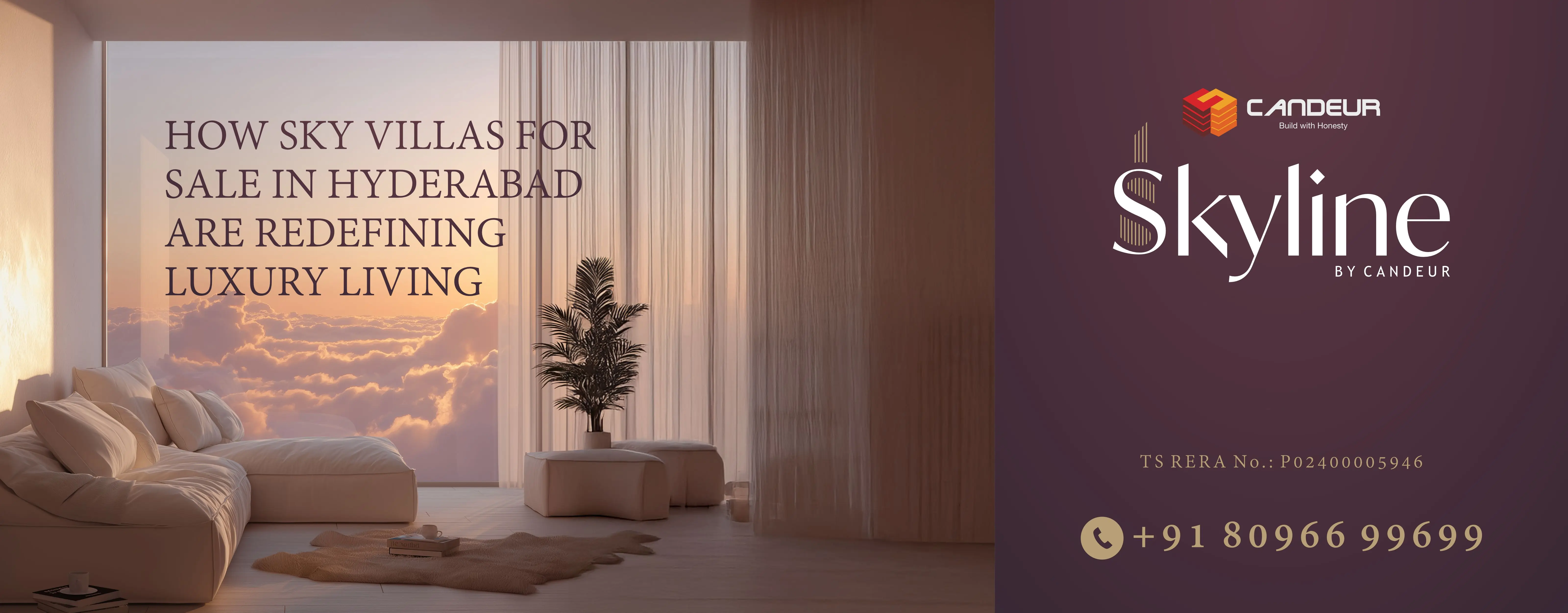 How Sky Villas for Sale in Hyderabad Are Redefining Luxury Living