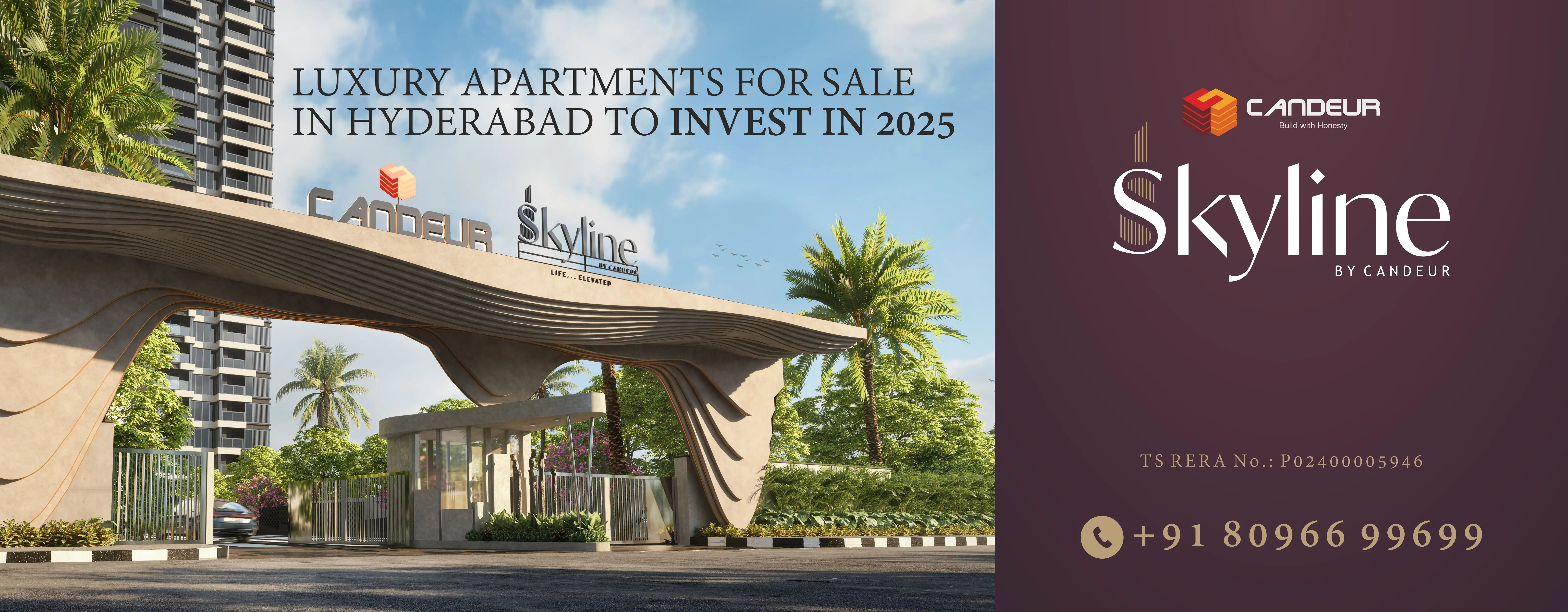 Luxury Apartments for Sale in Hyderabad to Invest in 2025